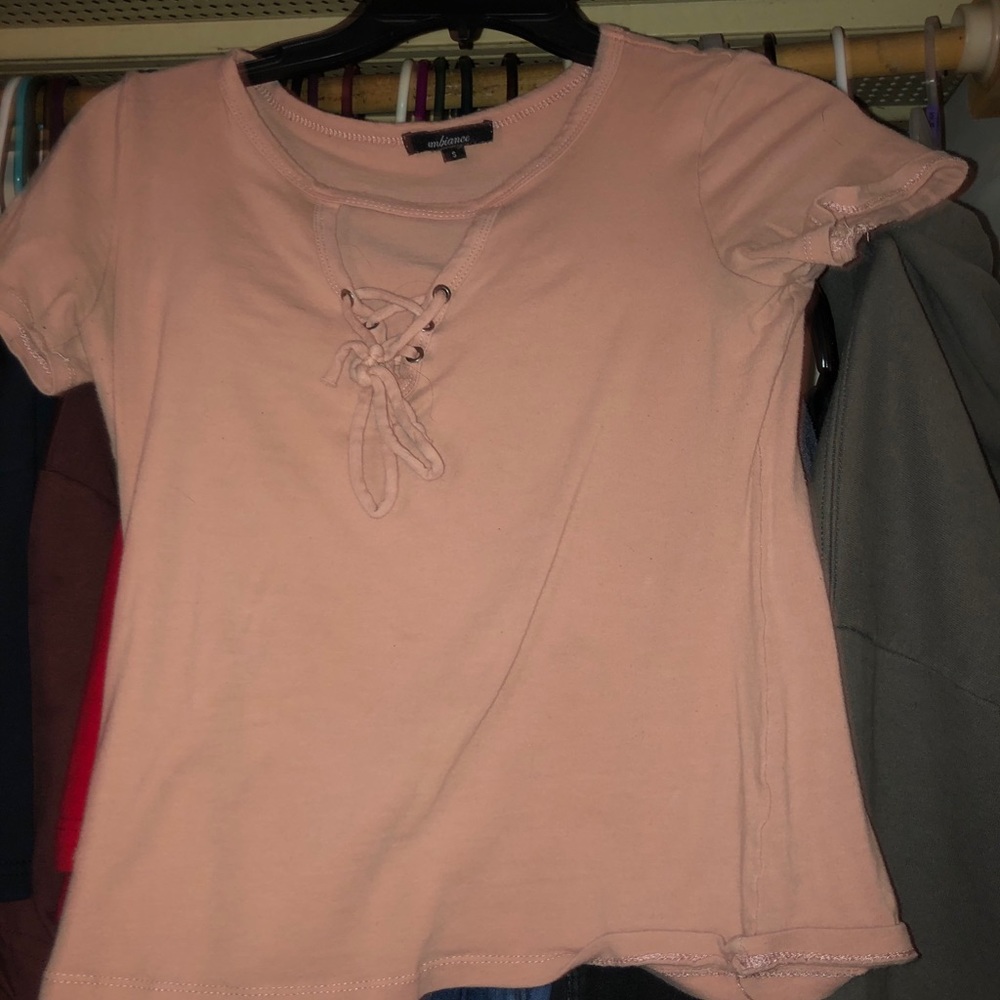 Cute pink top